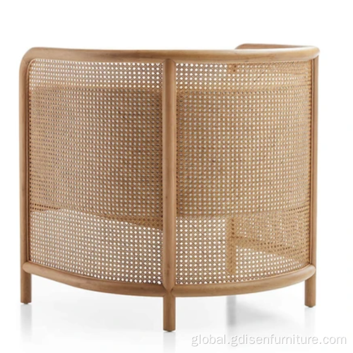Lounge chair Modern Nordic RattanChair ieldWhiteDecorativeLivingRoomChair Factory